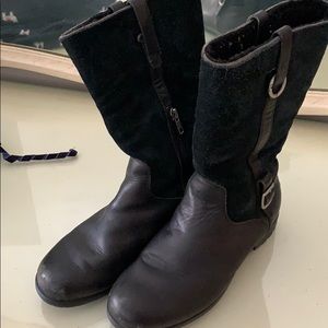 Ugg Leather Riding Boots